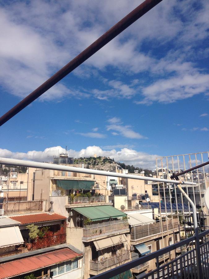 Private Apt. Acropolis View. Top Floor. Koukaki Aten Exteriör bild